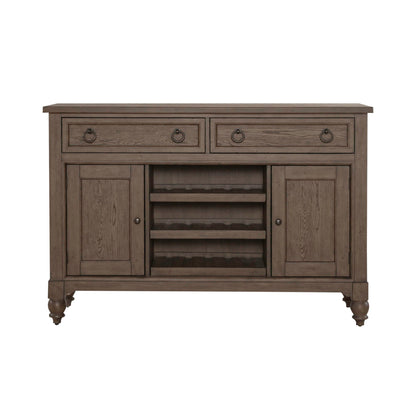 Americana Farmhouse - Buffet - Light Brown - Hornell Furniture Outlet