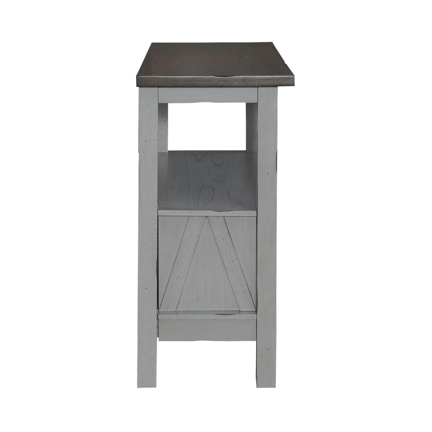 Newport - Server - Gray - Hornell Furniture Outlet