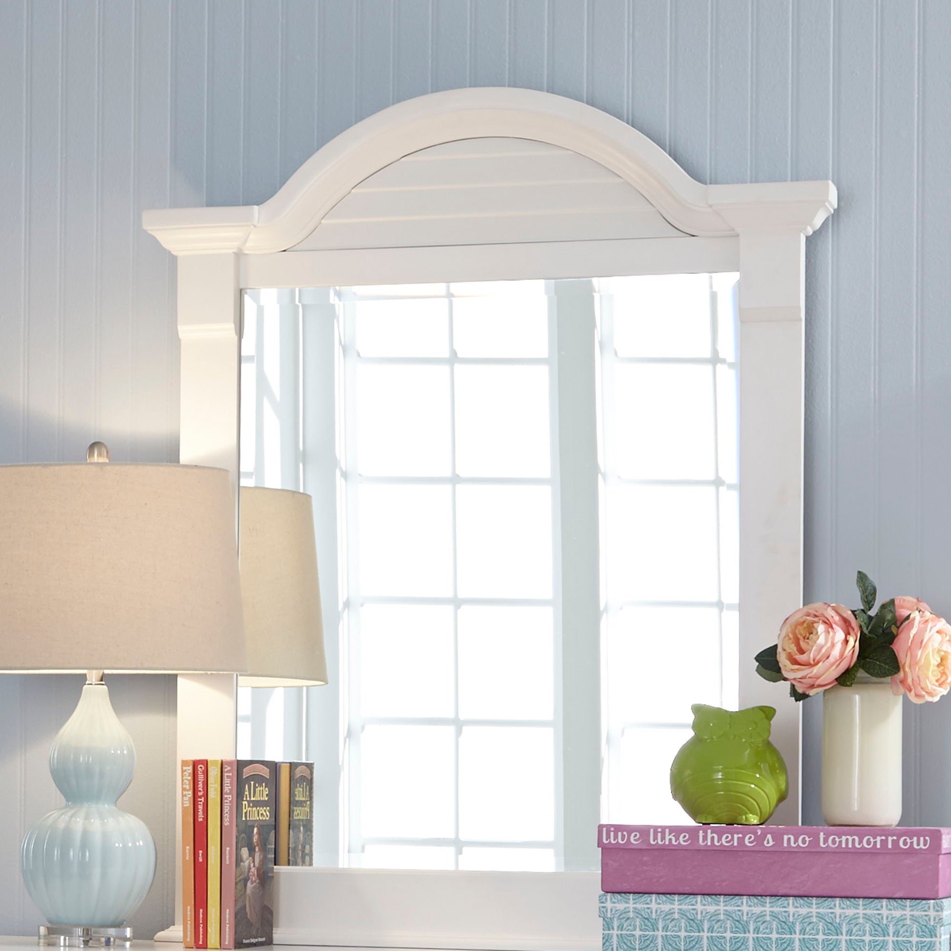 Summer House - Small Mirror - White - Hornell Furniture Outlet
