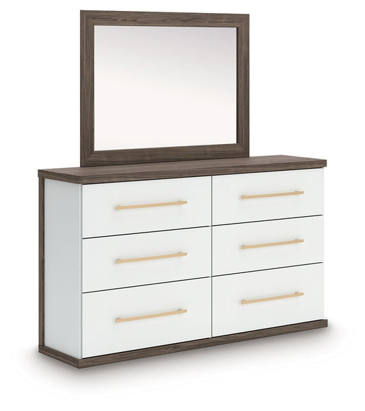 Kendanport - Six Drawer Dresser - Hornell Furniture Outlet