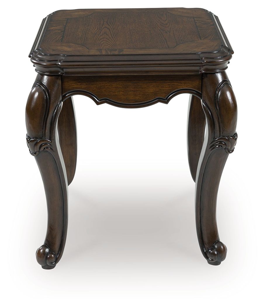 Maylee - Table With Cabriole Legs - Hornell Furniture Outlet
