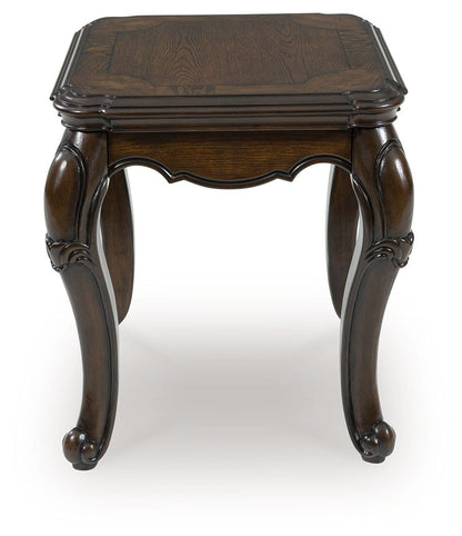 Maylee - Table With Cabriole Legs - Hornell Furniture Outlet