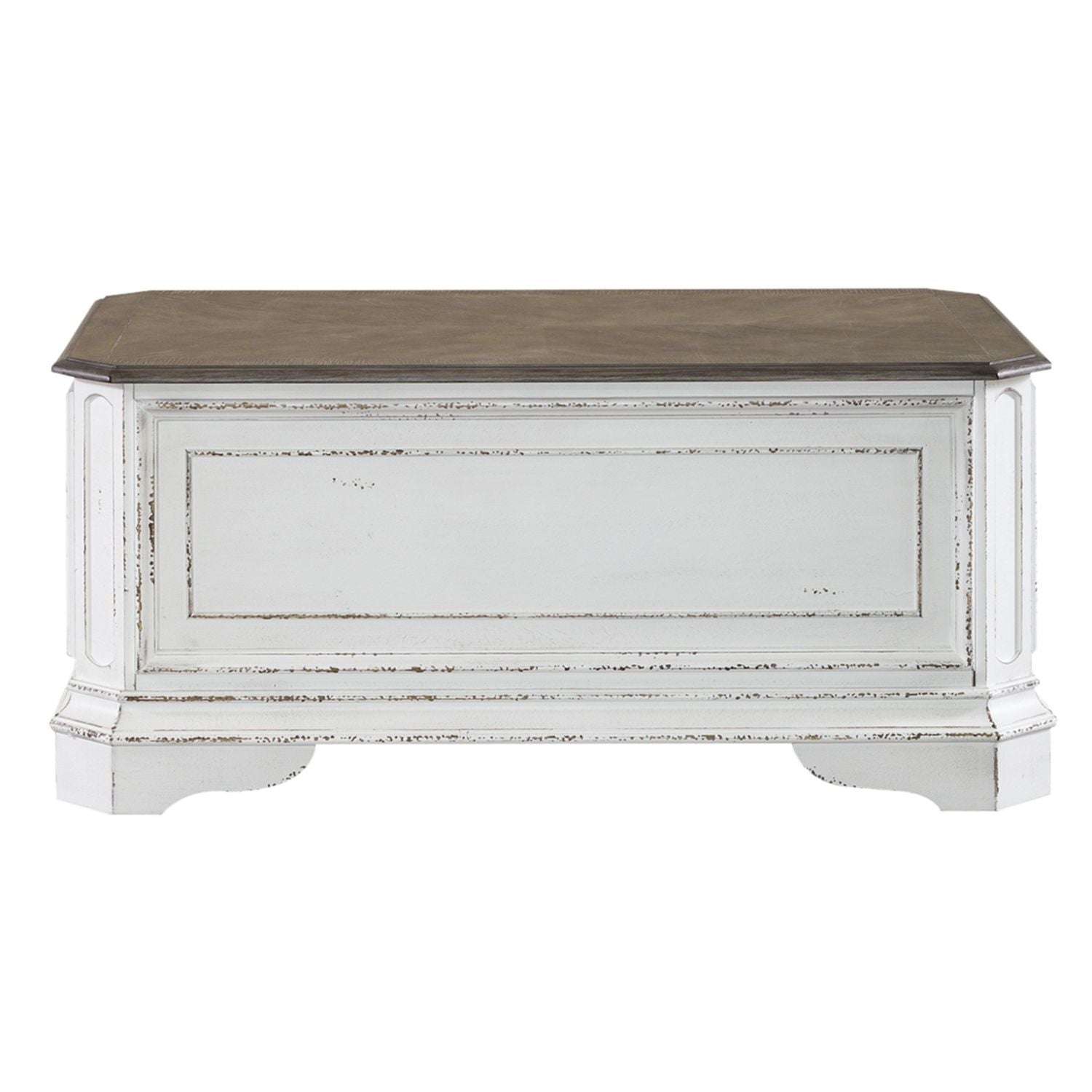 Magnolia Manor - Storage Trunk - White - Hornell Furniture Outlet