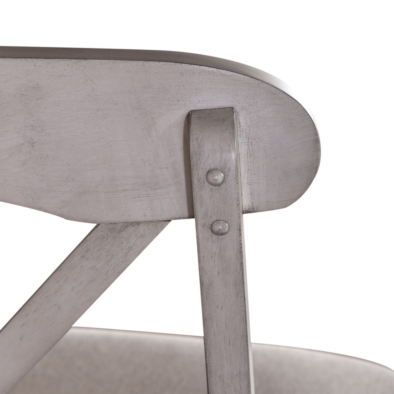 Ocean Isle - Upholstered X Back Counter Chair - Hornell Furniture Outlet