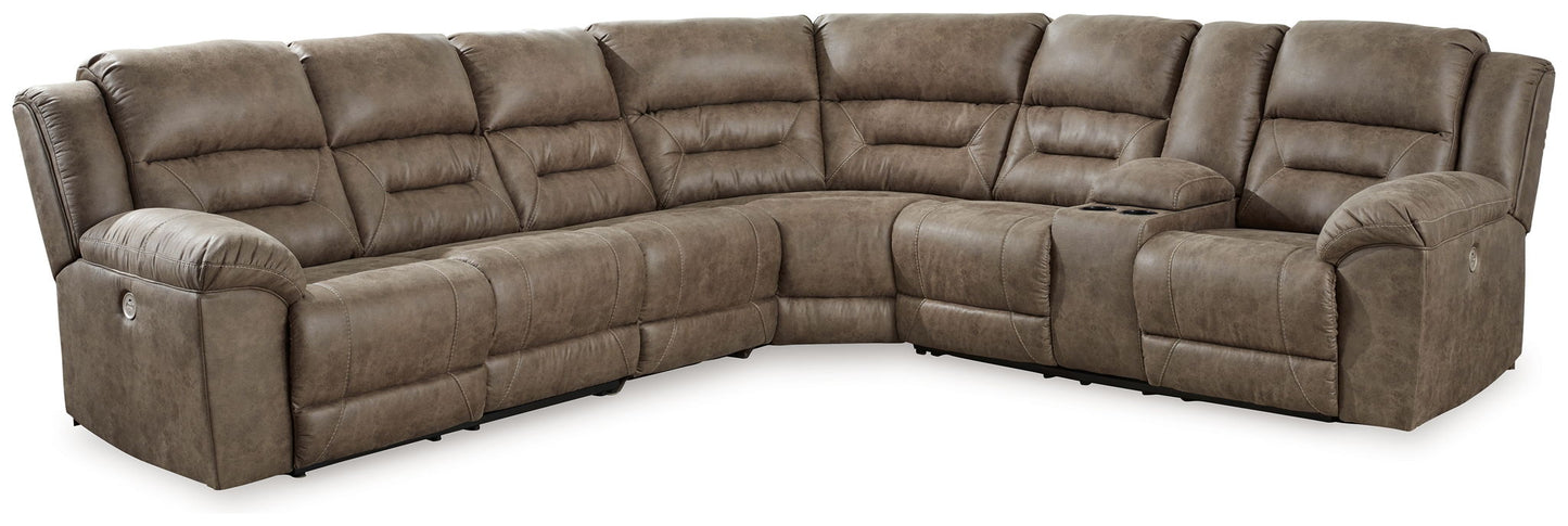 Ravenel - Power Reclining Sectional - Hornell Furniture Outlet