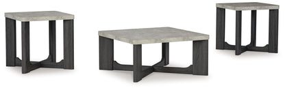 Sharstorm - Two - tone Gray - Occasional Table Set (Set of 3) - Hornell Furniture Outlet