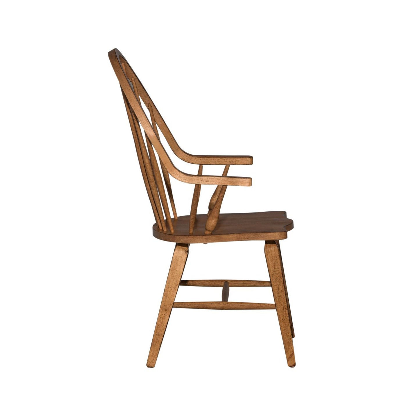Hearthstone Ridge - Windsor Back Arm Chair - Hornell Furniture Outlet