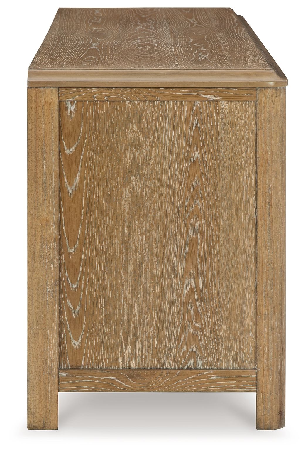Rencott - Light Brown - Extra Large TV Stand - Hornell Furniture Outlet