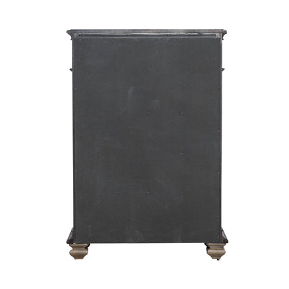 Carlisle Court - 5 Drawer Chest - Medium Brown - Hornell Furniture Outlet