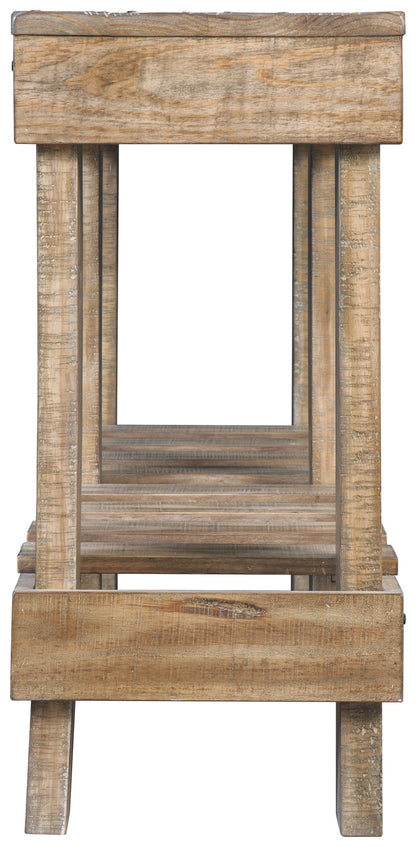 Susandeer - Brown - Console Sofa Table - Hornell Furniture Outlet