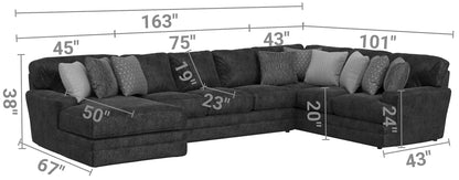 Mammoth - Sectional - Hornell Furniture Outlet