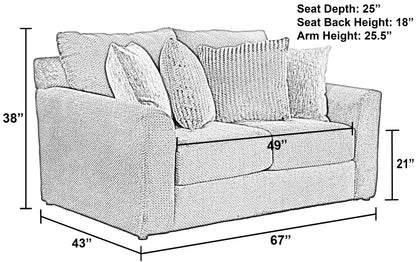 Midwood - Loveseat - Hornell Furniture Outlet
