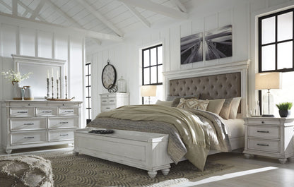 Kanwyn - Upholstered Bedroom Set - Hornell Furniture Outlet