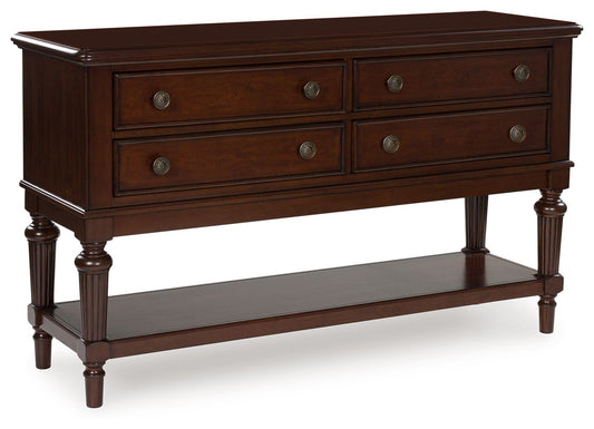 Lavinton - Brown - Dining Room Server - Hornell Furniture Outlet