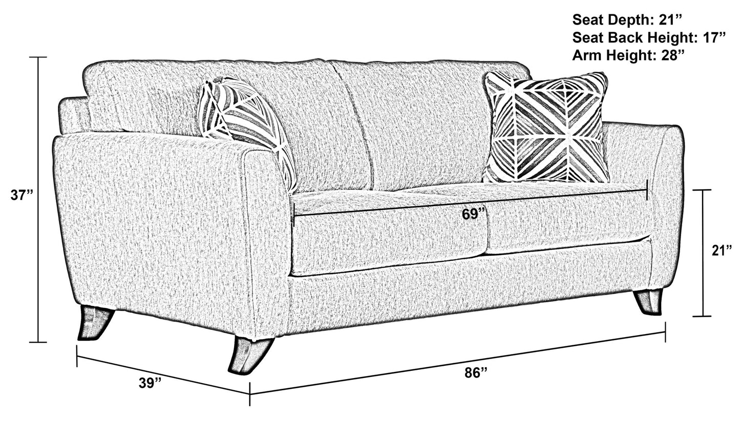 Alyssa - Sofa - Hornell Furniture Outlet