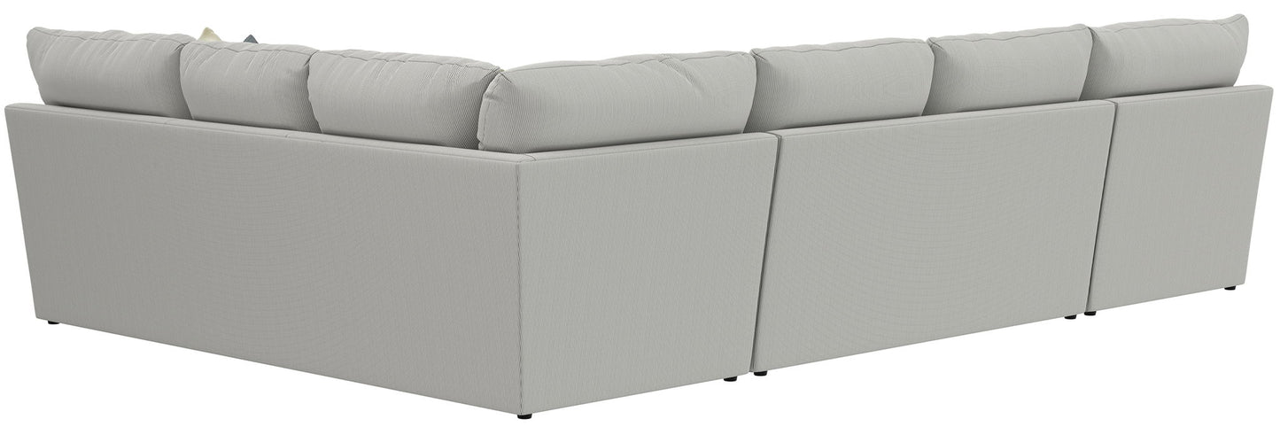Stockbridge - Sectional With Comfort Coil Seating And 9 Accent Pillows Included - Hornell Furniture Outlet