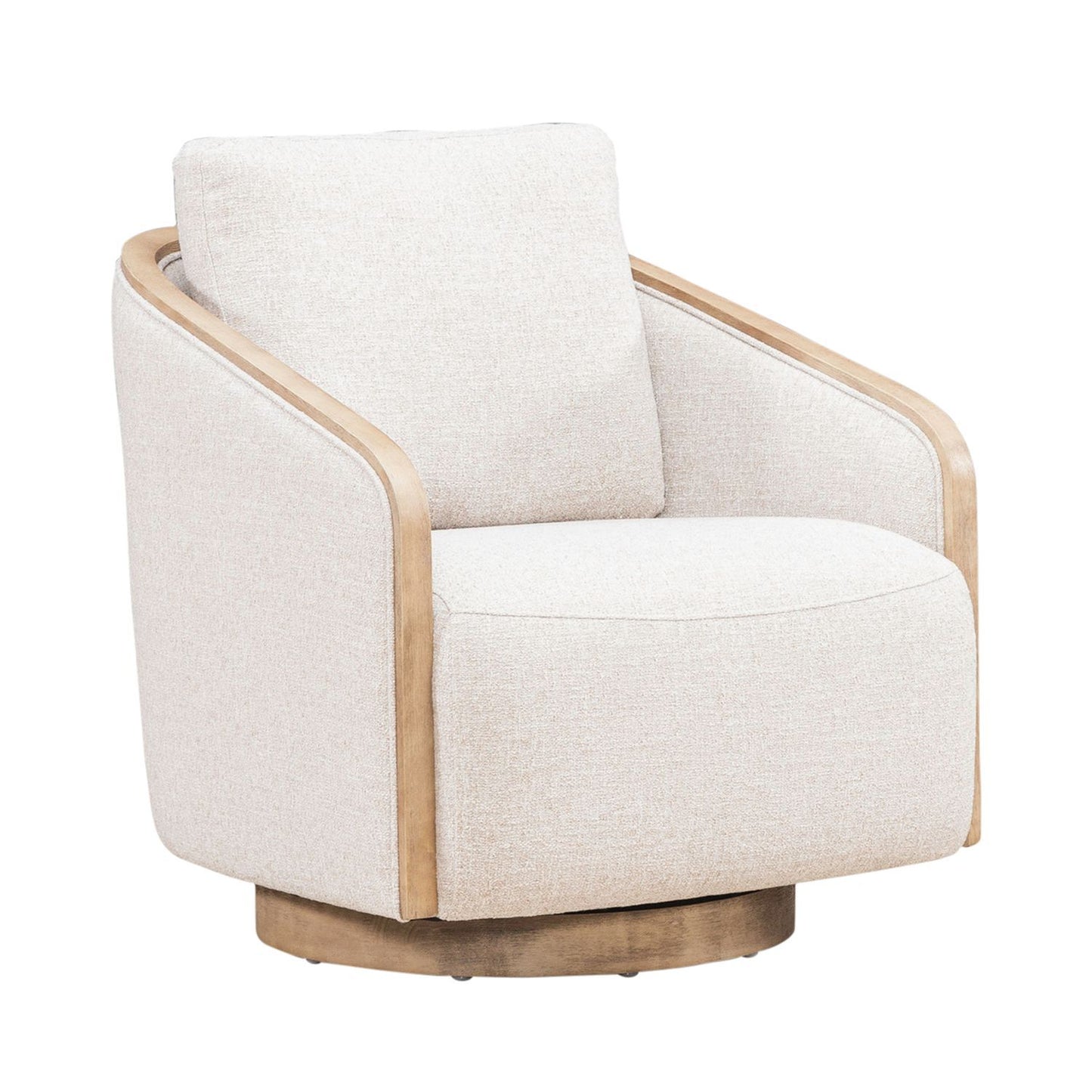 Nora - Upholstered Swivel Accent Chair - Hornell Furniture Outlet