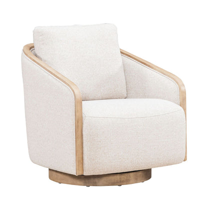Nora - Upholstered Swivel Accent Chair - Hornell Furniture Outlet