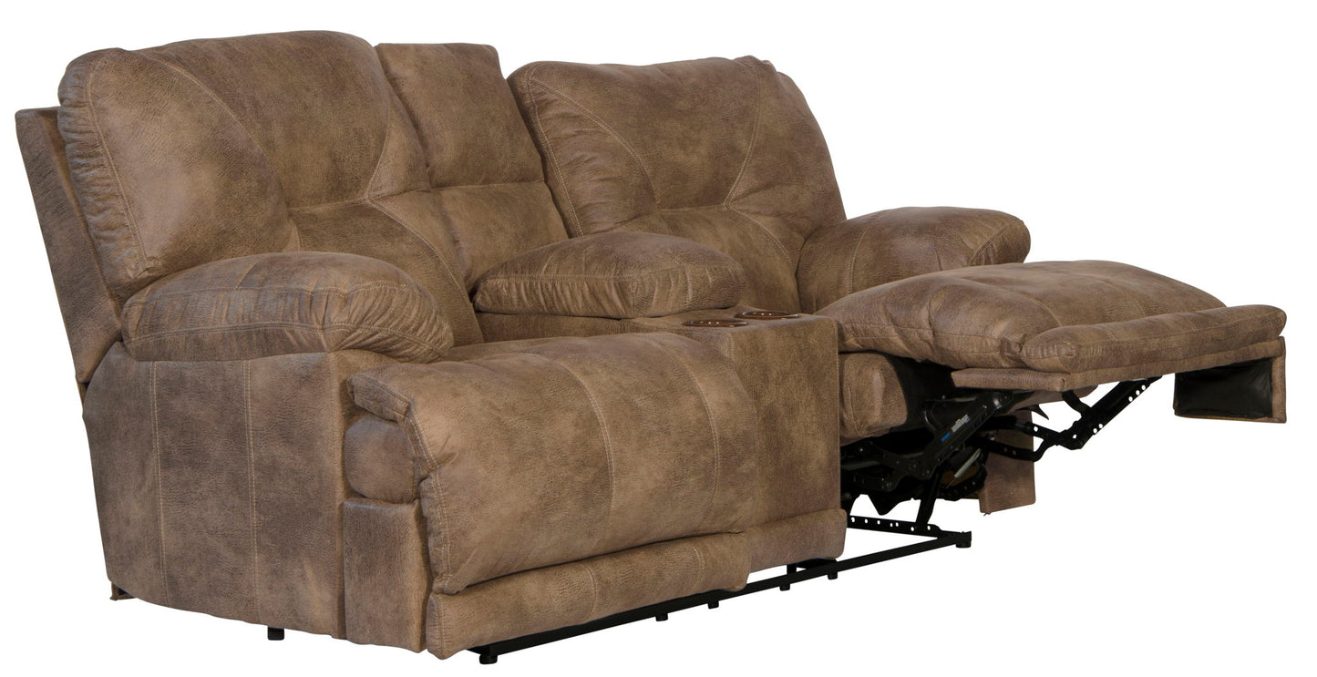 Voyager - Lay Flat Console Reclining Loveseat - Hornell Furniture Outlet