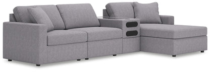 Modmax - Granite - Sectional - Hornell Furniture Outlet