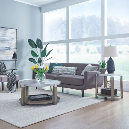 Sutton - 3 Piece Set - Brown - Hornell Furniture Outlet