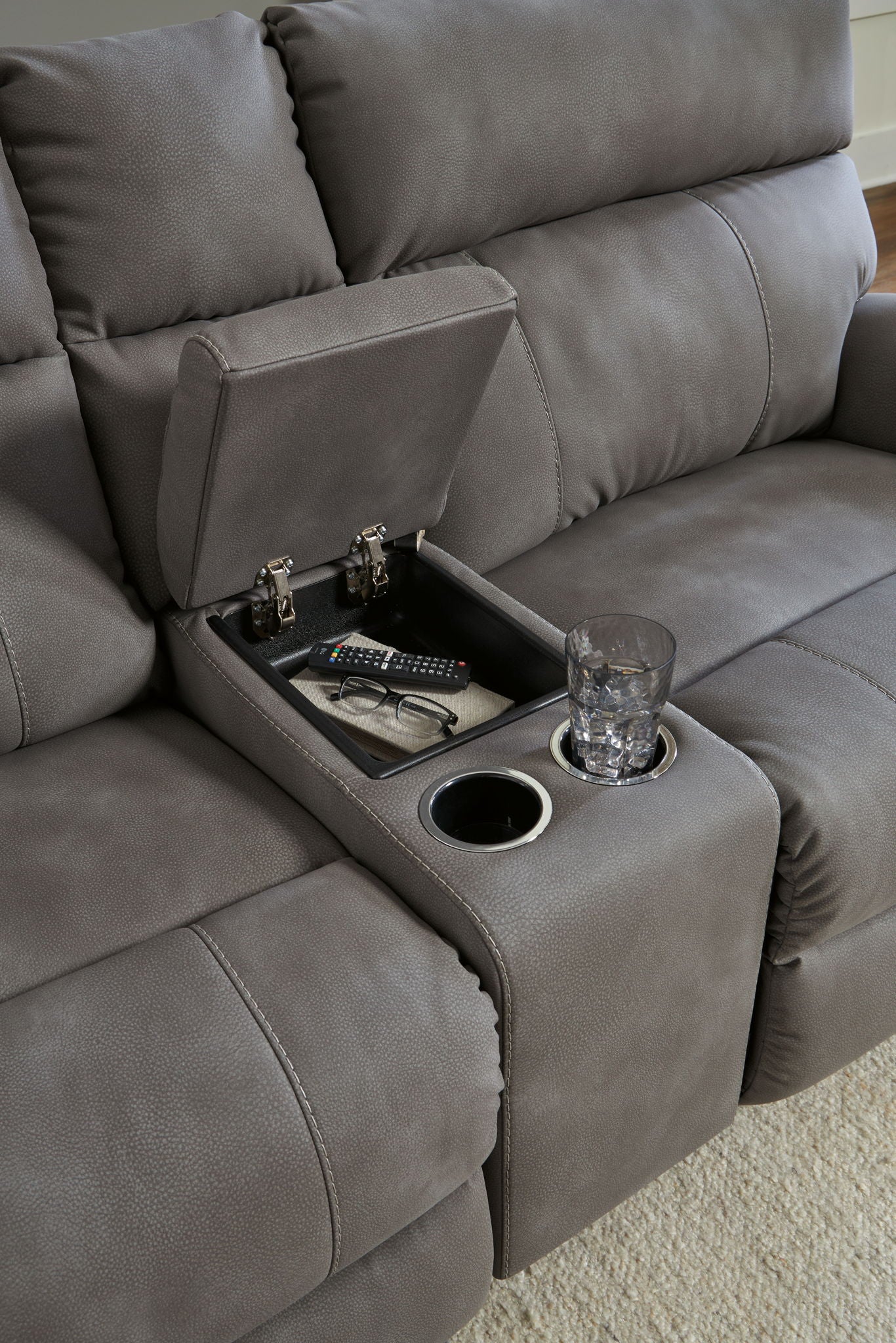 Next - Gen Durapella - Reclining Sectional - Hornell Furniture Outlet