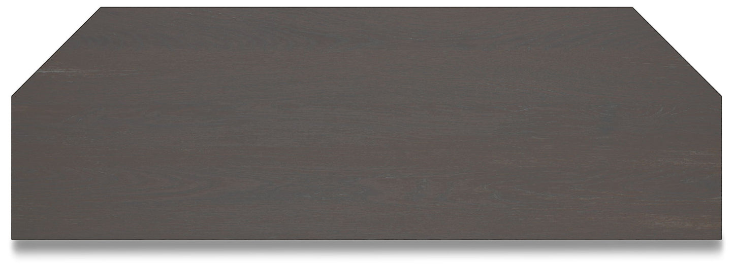 Dorrinson - Two - tone - Corner TV Stand/Fireplace OPT - Hornell Furniture Outlet
