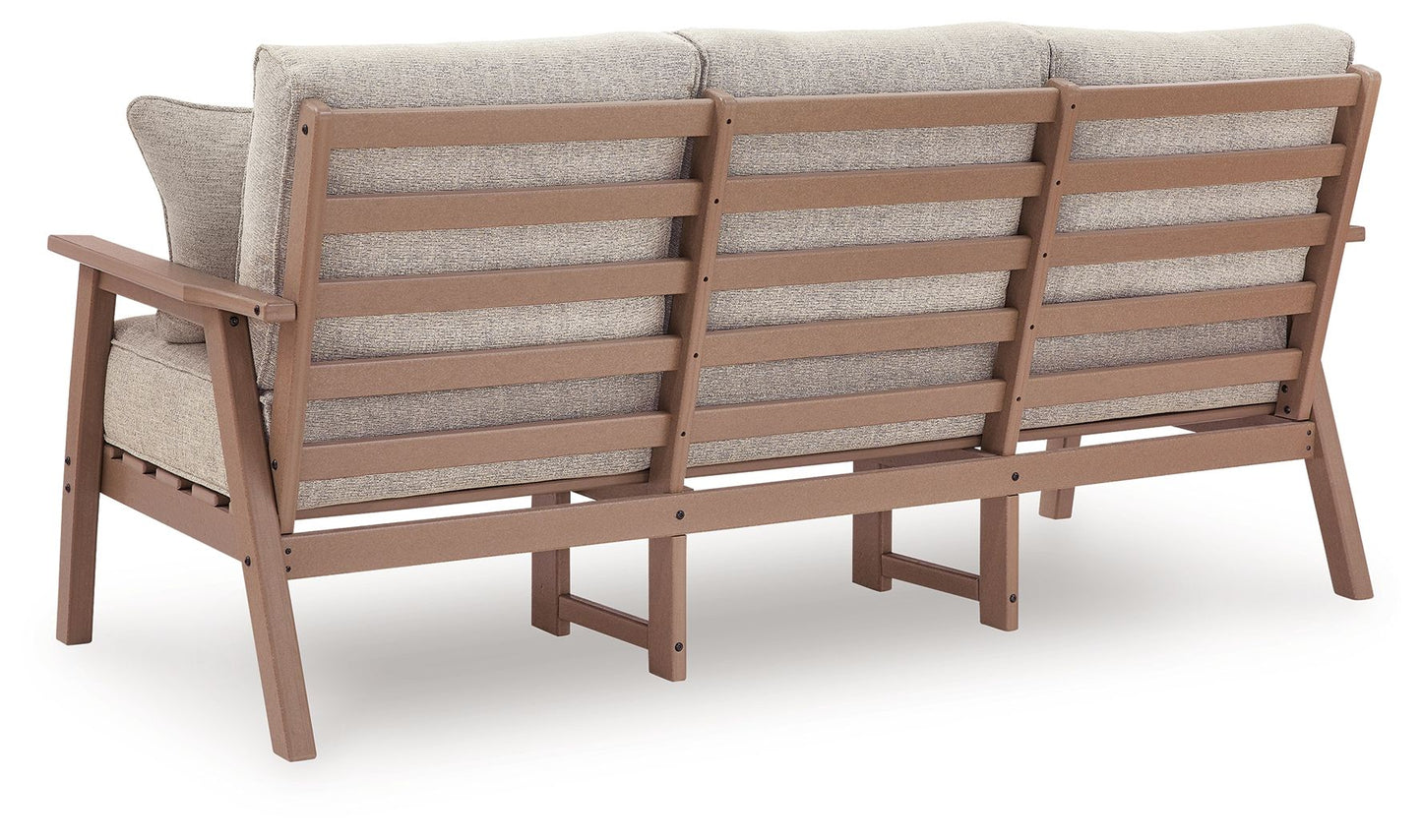 Grover Beach - Sofa With Cushion - Driftwood - Hornell Furniture Outlet