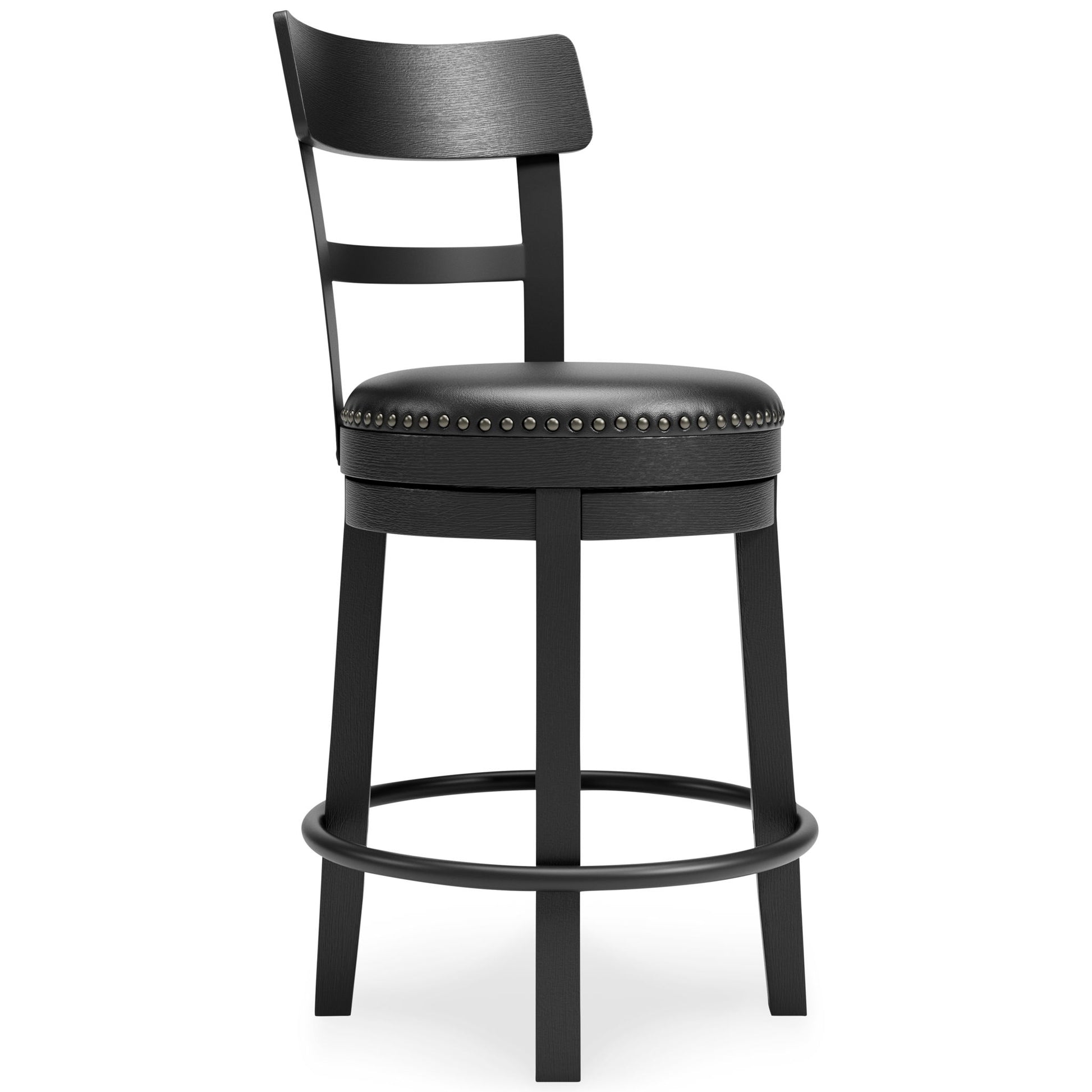 Valebeck - Full Back Swivel Stool - Hornell Furniture Outlet