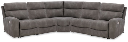 Next - Gen Durapella - Reclining Sectional - Hornell Furniture Outlet