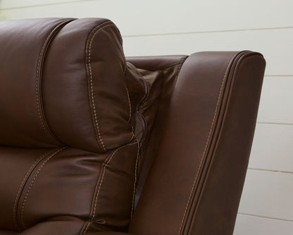Knightington - Power Reclining Loveseat With Audio Seating - Hornell Furniture Outlet