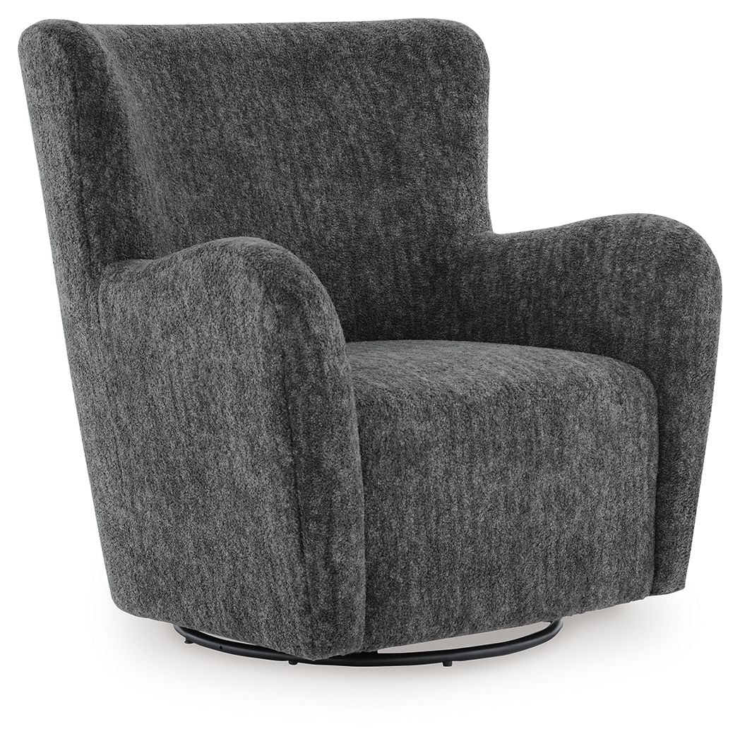 Rowenburg - Swivel Glider Accent Chair - Hornell Furniture Outlet