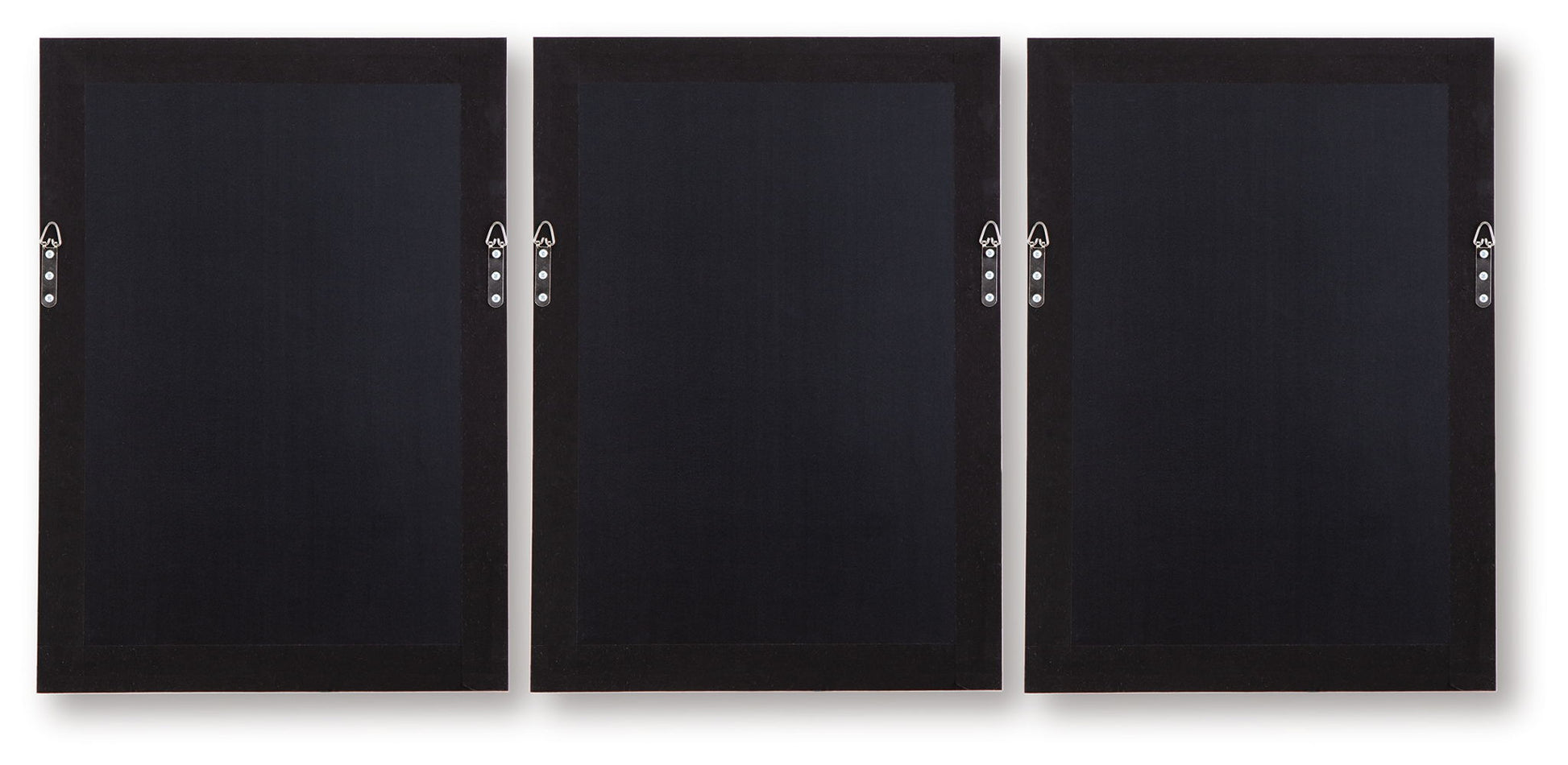 Honslow - Brown / Black / White - Wall Art Set (Set of 3) - Hornell Furniture Outlet