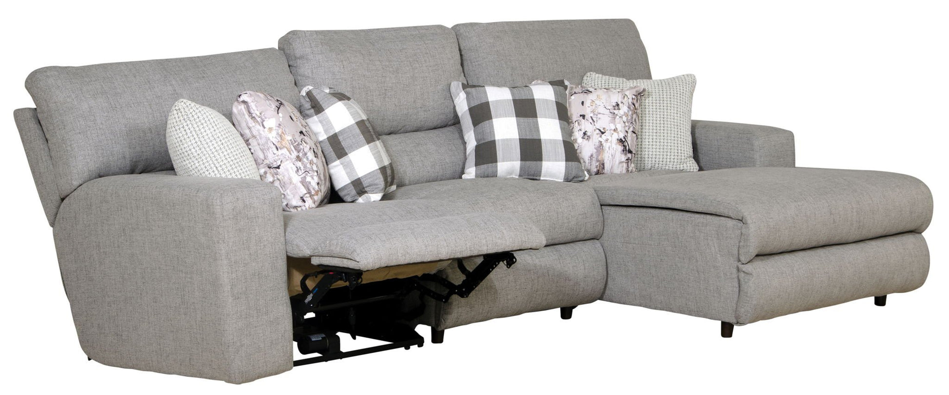 Rockport - Reclining Sectional - Hornell Furniture Outlet