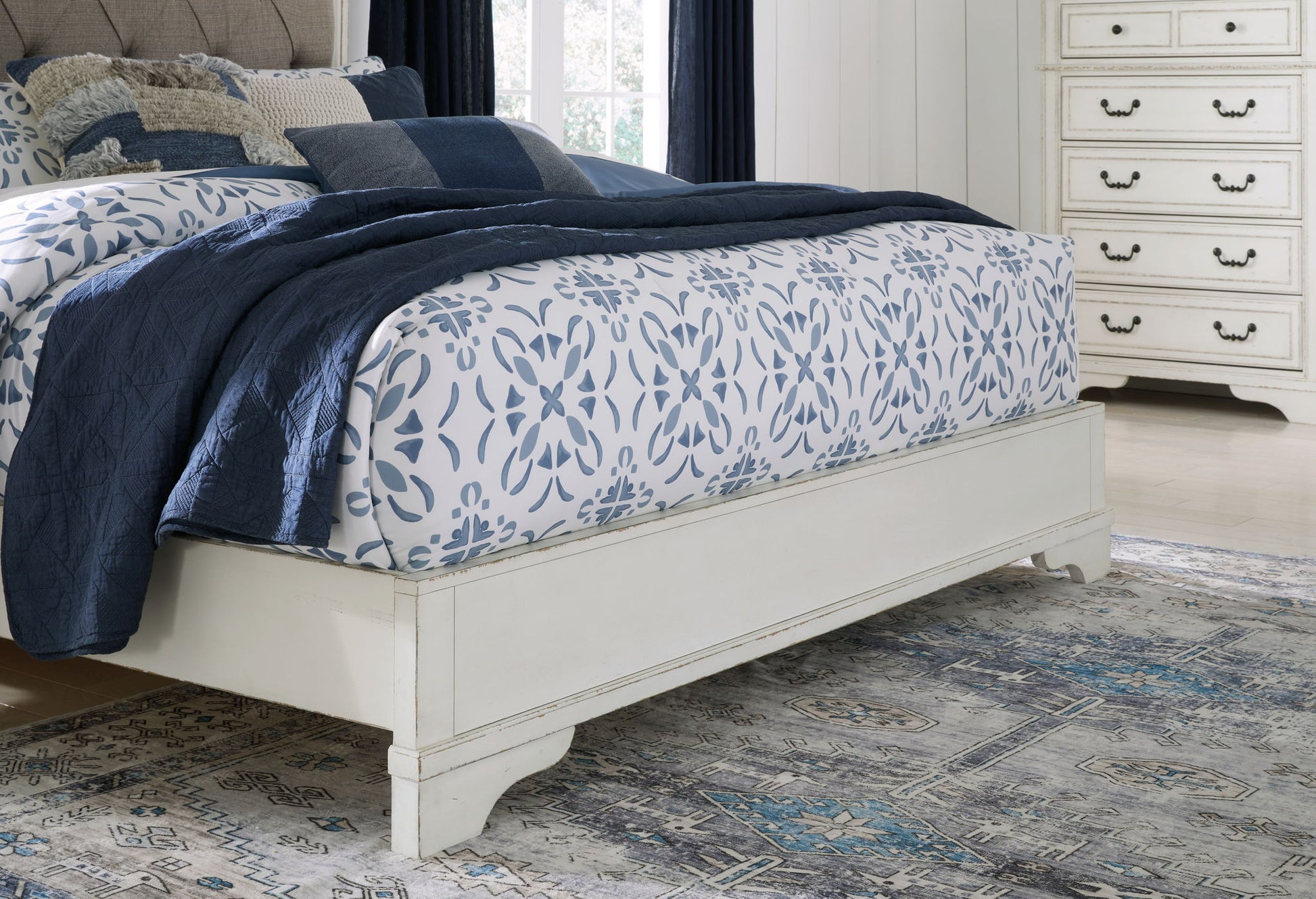 Blendon - Upholstered Panel Bed - Hornell Furniture Outlet