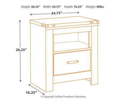 Trinell - Night Stand - Hornell Furniture Outlet