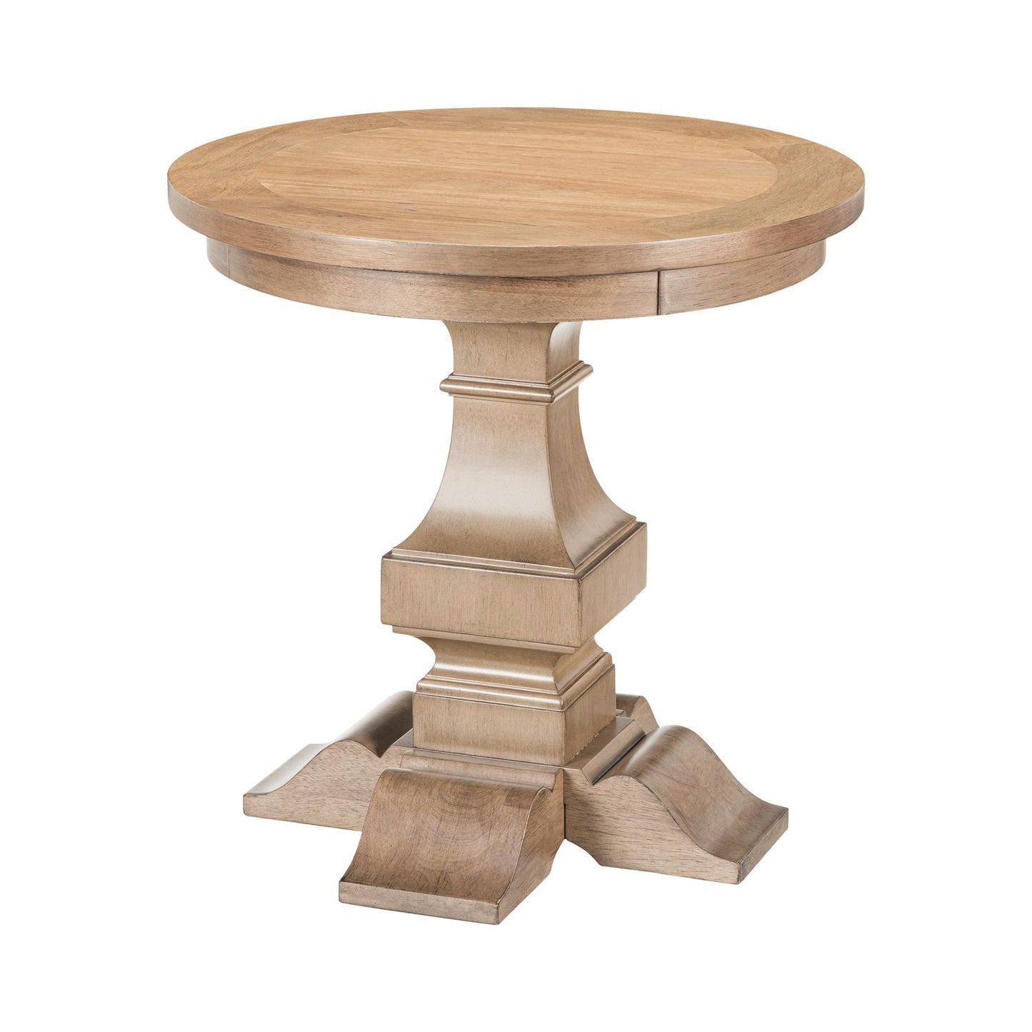 Haven Hills - Round End Table - Camel Beige - Hornell Furniture Outlet