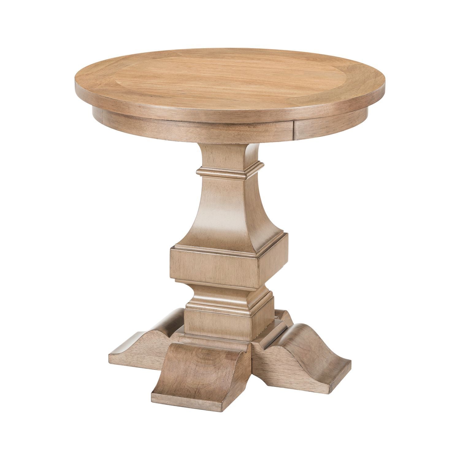 Haven Hills - Round End Table - Camel Beige - Hornell Furniture Outlet