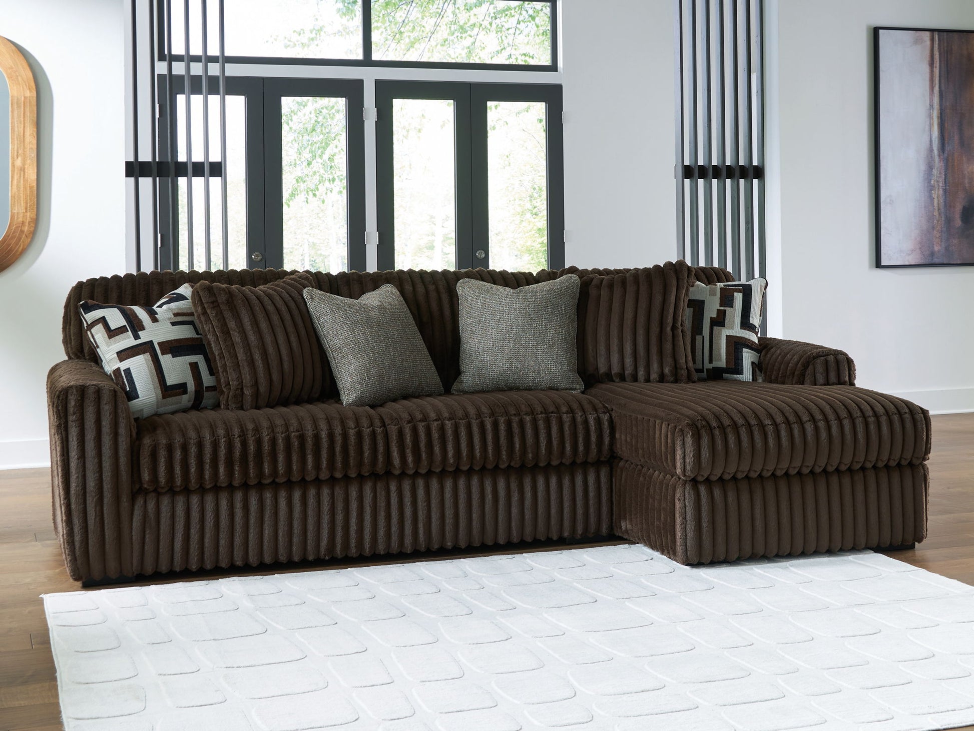 Midnight - Madness - Sectional - Hornell Furniture Outlet