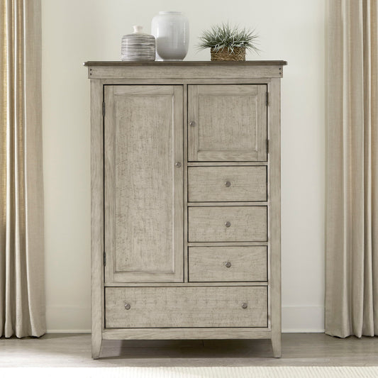 Ivy Hollow - Door Chest - White - Hornell Furniture Outlet