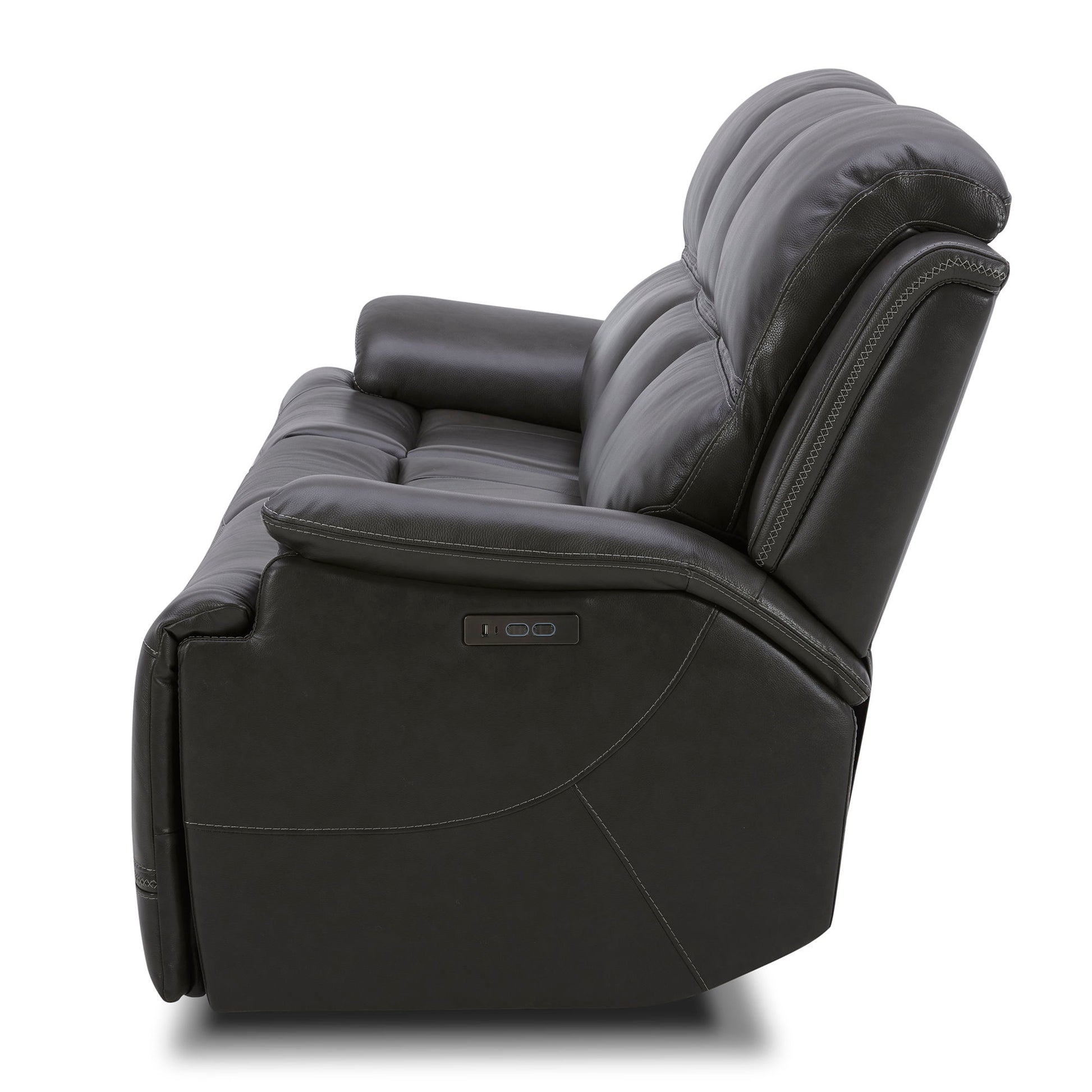 Bentley - Sofa P2 & ZG - Graphite - Hornell Furniture Outlet
