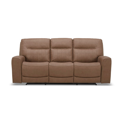 Bennett - Sofa P2 & ZG - Butternut - Butternut Leather - Hornell Furniture Outlet