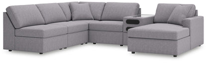 Modmax - Granite - Sectional - Hornell Furniture Outlet
