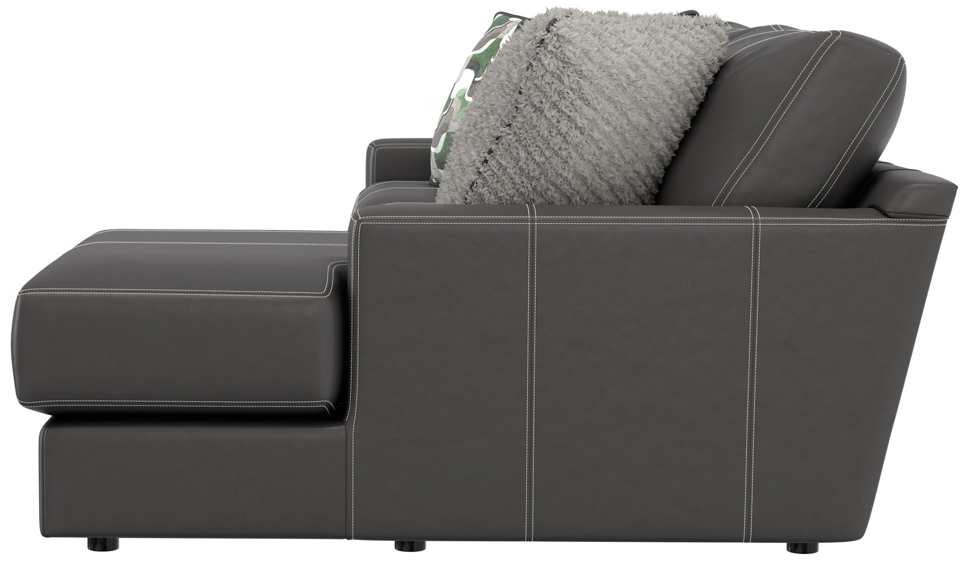 Minori - Italian Leather Sectional - Hornell Furniture Outlet