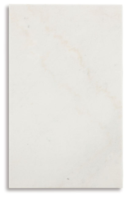 Fostead - White / Espresso - Rectangular Cocktail Table - Hornell Furniture Outlet