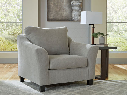 Willarae - Taupe - Chair And A Half - Hornell Furniture Outlet