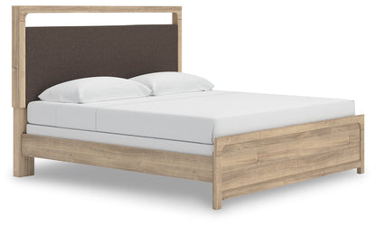 Kinlanni - Upholstered Panel Bed - Hornell Furniture Outlet