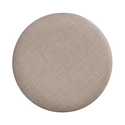 City Scape - Upholstered Swivel Console Stool - Burnished Beige - Hornell Furniture Outlet