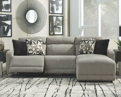 Colleyville - Power Reclining Sectional - Hornell Furniture Outlet