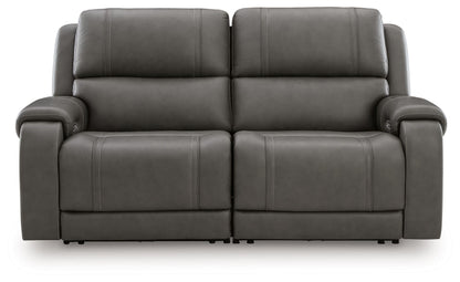 5Z - Pittson - Power Reclining Sectional - Hornell Furniture Outlet